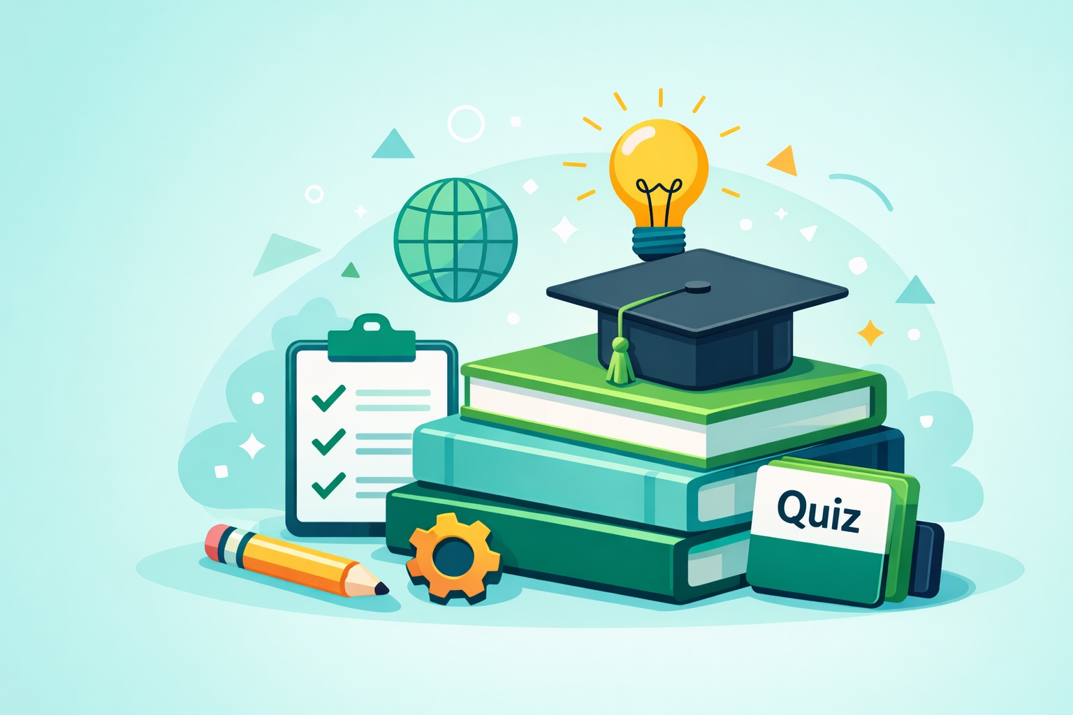 Study tools illustration
